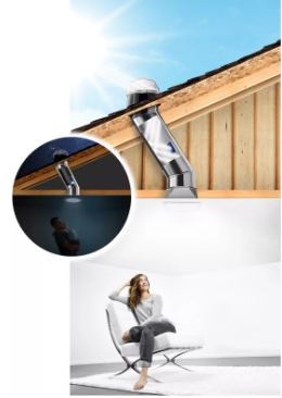 索樂圖導光管自然光照明系統